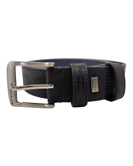 Cintura uomo NAVIGARE ecopelle 3256-35- 125/110 cm. con Box regalo