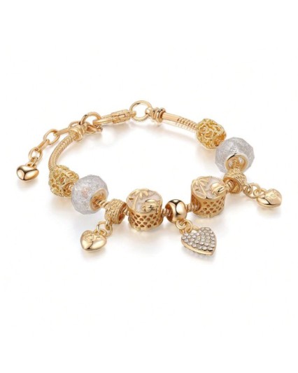 Bracciale donna gold charms...