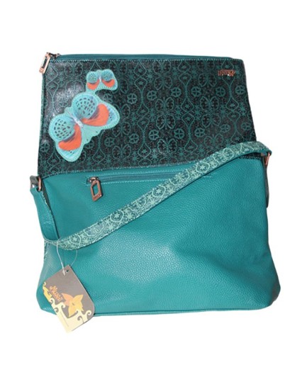 Borsa Mundi Accessories bags verde Demy Collection tracolla bolso donna