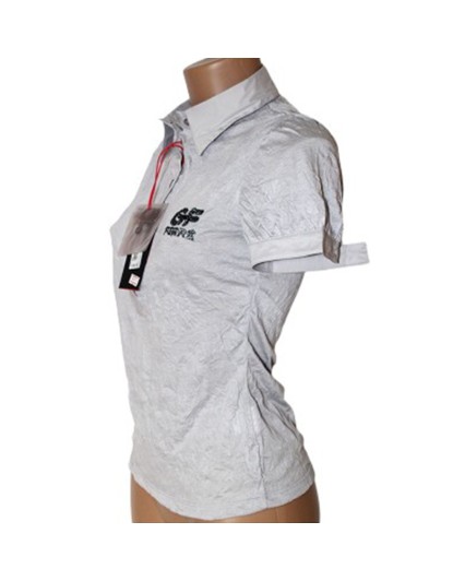 Maglia t shirt Gianfranco Ferrè donna grigio cotone camicia manica corta