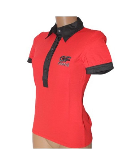 Maglia t shirt Gianfranco Ferrè donna rosso nero camicia