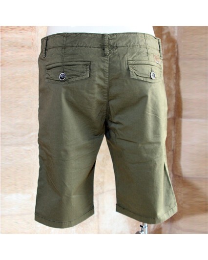 Bermuda Bomboogie BM8496 Uomo verde militare pantaloncino shorts man green