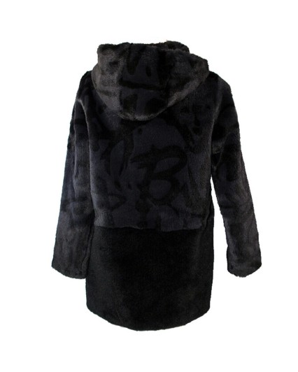 Bomboogie CWFLEET FU5P donna giacca cappotto ecopelliccia stampata