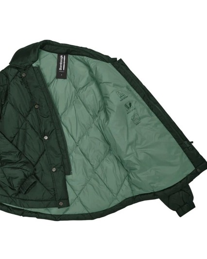 Bomboogie JW8033TDLC3 Giacca donna camicia piumino Jacket verde militare
