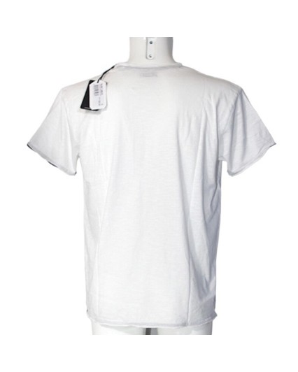 Bomboogie TM 4961 maglia uomo T shirt manica corta bianco cotone