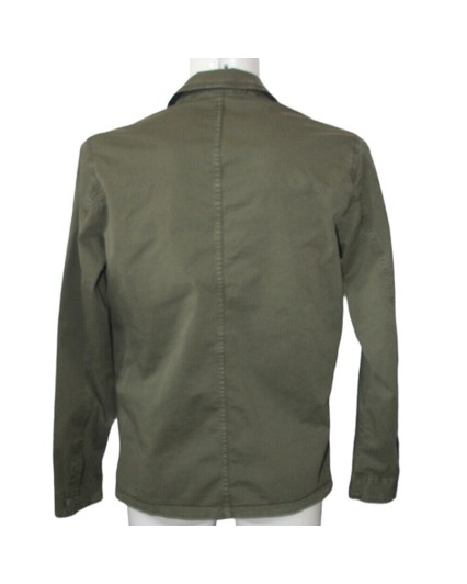 Giacca Bomboogie JM7276 camicia uomo cotone verde militare