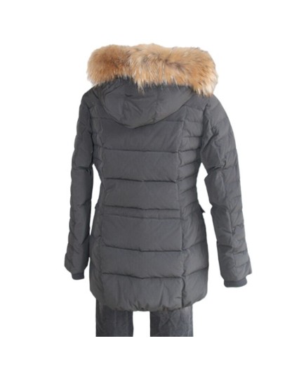 Giacca Bomboogie GW3779TBR1 piumino donna piuma oca pelliccia grigio parka