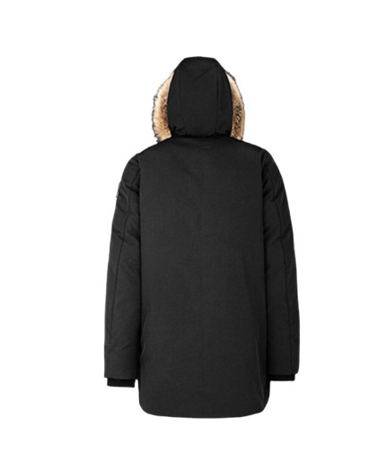 Parka Bomboogie CM083P Uomo nero giacca giaccone piuma cappuccio pelliccia black