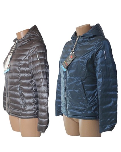 Piumino Bomboogie JW648DTCSI donna reversibile bicolore piuma 3M FEATHERLESS