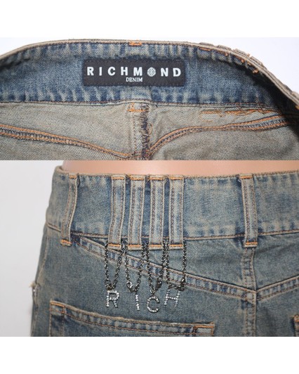 Minigonna Richmond denim donna gonna corta jeans donna