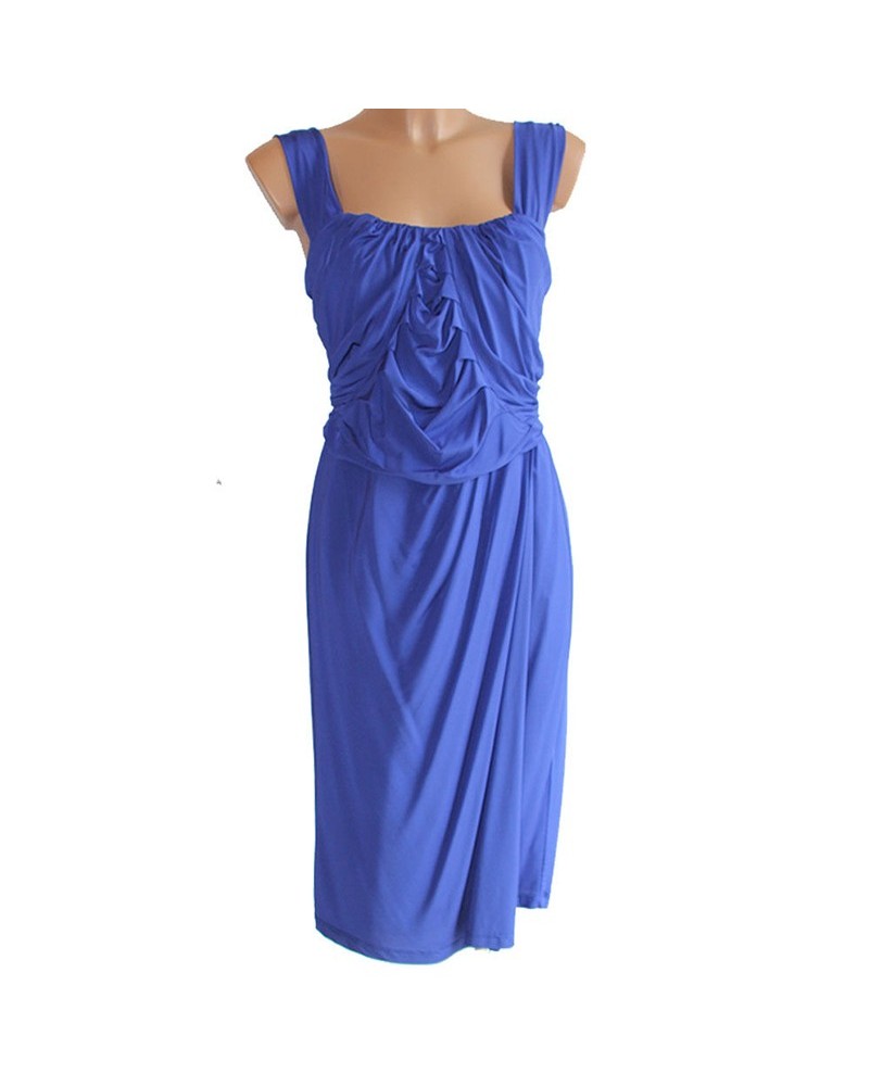 Abito Esmo vestito blu viscosa donna