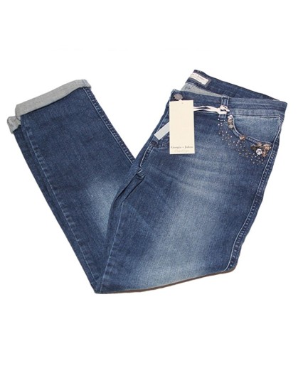 Jeans Giorgia & Johns donna denim pantalone