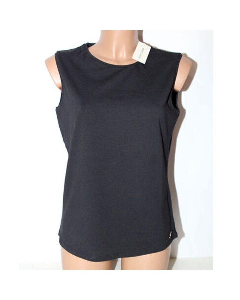 Canotta Henry Cottons maglia cotone nero donna