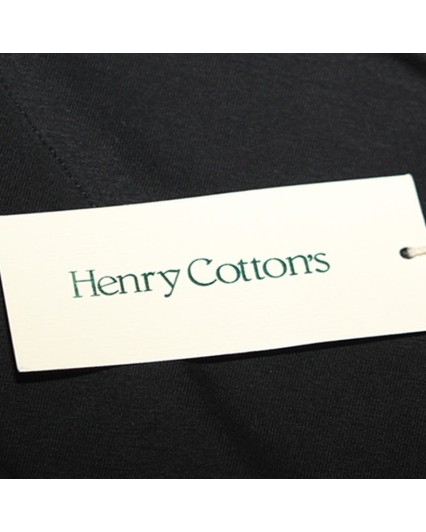 Canotta Henry Cottons maglia cotone nero donna