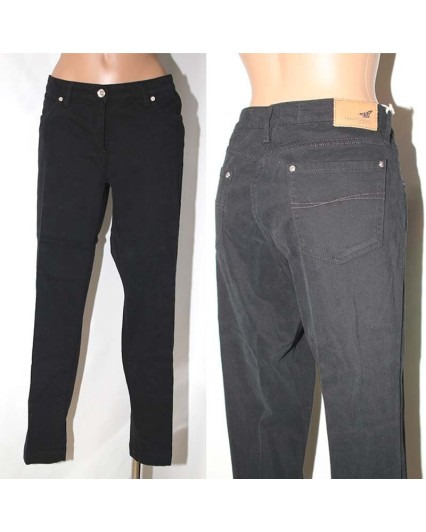 Pantalone Henry Cottons nero donna cotone