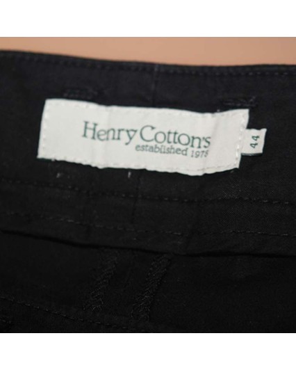 Pantalone Henry Cottons nero cotone donna