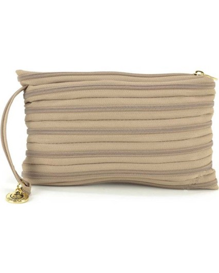 Pochette Ghostzip betty donna beige bustina borsellino