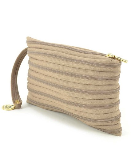 Pochette Ghostzip betty donna beige bustina borsellino