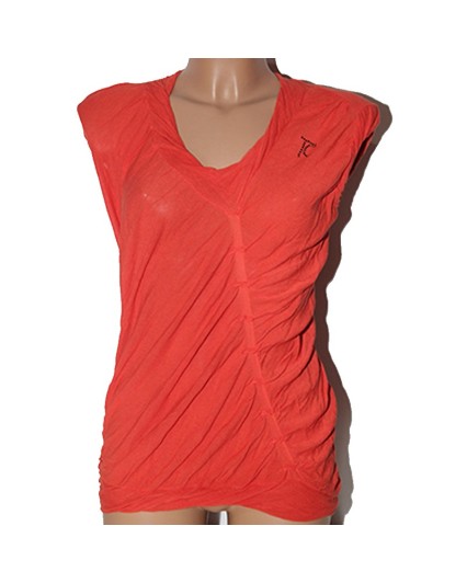 Maglia Tricot Chic arancione t-shirt donna