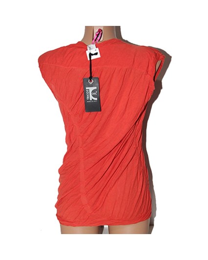 Maglia Tricot Chic arancione t-shirt donna