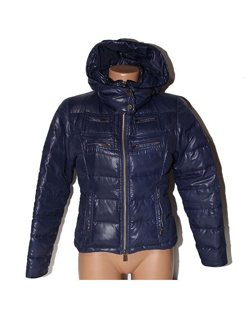 Piumino Husky giacca blu donna