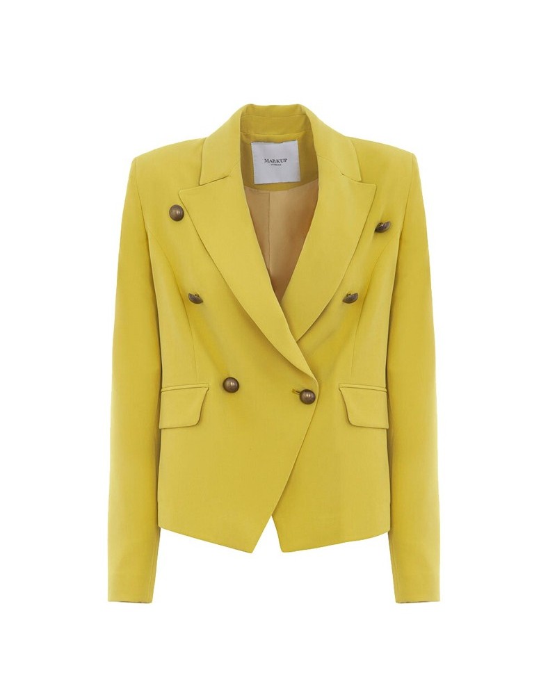 Tailleur MARKUP MW566002 donna giacca e pantalone giallo Lime