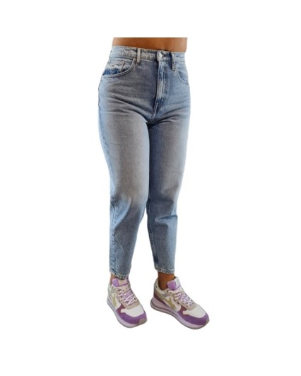 Jeans TOMMY JEANS DW0DW14774 MOM donna denim light