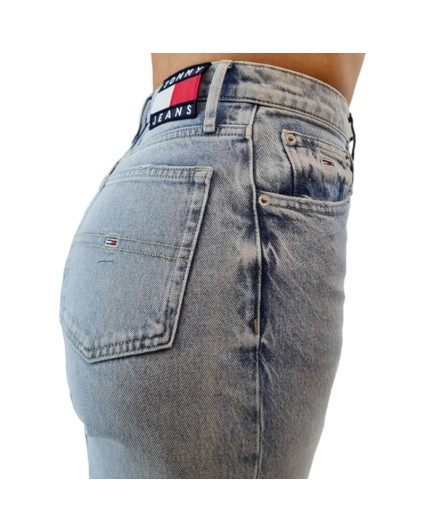 Jeans TOMMY JEANS DW0DW14774 MOM donna denim light