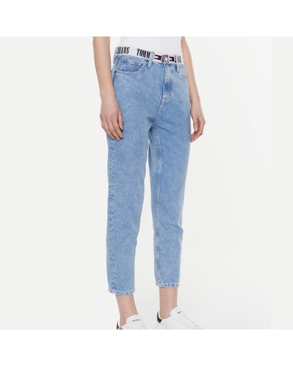 Jeans TOMMY JEANS DW0DW15047 IZZIE donna Blu Slim Fit